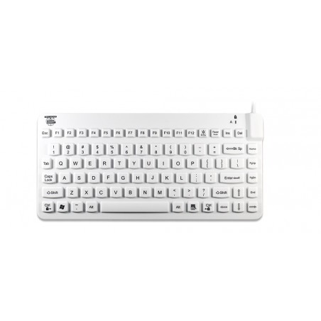 Slim Cool white keyboard